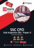 SSC CPO (SI) Paper II (Recruitment of Sub-Inspector) Exam 2023 (English Edition) - 10 Full Length Mock Tests (2000 Solved Questions) with Free Access to Online Tests