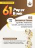 61 Paper Bank - Commerce: ISC Class 12 for 2021 Examination