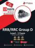 RRB Group D Level 1 Exam 2023 (English Edition) - 10 Full Length Mock Tests and 3 Previous Year Papers (1300 Solved Questions) with Free Access to Online Tests