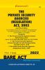 THE PRIVATE SECURITY AGENCIES (REGULATION) ACT 2005