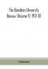 The Aberdeen university review (Volume V) 1917-18