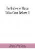 The orations of Marcus Tullius Cicero (Volume I)
