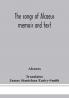 The songs of Alcaeus; memoir and text