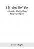 A St. Helena Who's Who; or A directory of the Island during the captivity of Napoleon
