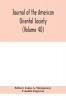 Journal of the American Oriental Society (Volume 40)