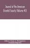 Journal Of The American Oriental Society (Volume 40)
