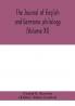 The Journal of English and Germanic philology (Volume XI)