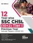 12 Year-wise SSC - CHSL (10+2) Tier I Previous Year Solved Papers (2022 - 12) 4th Edition | Combined Higher Secondary Level | Staff Selection Comission | PYQ | Mock Test