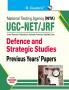 NTA-UGC-NET/JRF: Defence and Strategic Studies — Previous Years' Papers
