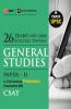 UPSC 2021 : General Studies Paper II CSAT 2021 : 26 Years Solved Papers 1995-2020