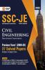 Ssc 2021 Junior Engineers Paper I Civil Engineering 37 Previous Years Solved Papers (2008-20)