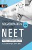 NEET 2021 Class XI-XII - Chapter-wise Solved Papers 2005-2017 (Includes 2018 to 2020 Solved Papers)
