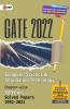 GATE 2022 Computer Science and Information Technology - 30 years Chapter wise Solved Papers (1992-2021).