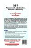 G S T Assessment Adjudication Demand & Recovery