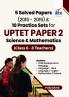 5 Solved Papers (2015 - 2019) & 10 Practice Sets for UPTET Paper 2 Science & Mathematics (Class 6 - 8 Teachers)
