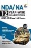 NDA/ NA 12 Year-wise Solved Papers (2021 - 15) Phase I & II 3rd Edition