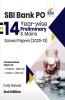 SBI Bank PO 14 Year-wise Preliminary & Mains Solved Papers (2020-13) 2nd Edition