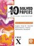 Last Years 10 Solved Papers: CBSE Class 10 for 2022 Examination