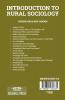 INTRODUCTION TO RURAL SOCIOLOGY
