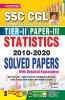 SSC CGL Tier-II Paper-III Statistics Solved 2010-2020 Papers
