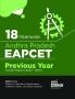 18 Yearwise Andhra Pradesh EAPCET Previous Year Solved Papers (2022 - 2015) | Physics Chemistry & Mathematics PYQs Question Bank | For 2023 Engineering EAMCET Exam | 2880 MCQs |