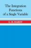 The Integration of Functions of a Single Variable