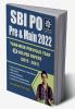 SBI PO/MT 2022 Preliminary and Main Exams Year wise 13 Previous Year Solved papers (2021 to 2015)