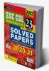 SSC CGL Solved Papers 2020 to 2021 - 23 SETS