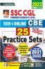 SSC CGL Tier-I Online CBE 25 Practice Sets Including 2021 Solved Papers