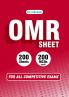 OMR Sheet for all competitive exams - 200 sheets 200 MCQs each