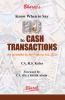 Know When to Say no to Cash Transactions