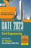 GATE 2023 : Civil Engineering - 27 Years' Chapter-wise Solved Papers (1996-2022) by GKP