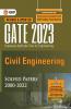 GATE 2023 : Civil Engineering - Solved Papers (2000-2022) by GKP