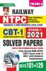Railway NTPC CBT 1  Stage- 1 2021 Solved Paper Volume 6 (Sets 101 to 129)