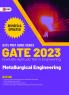 GATE 2023 : Metallurgical Engineering - Guide By GKP