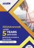 JEE Advanced Latest 5 Years Question Papers and Solutions in English | Past year papers by ALLEN
