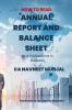 How To Read Annual Report And Balance Sheet