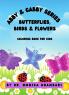 Butterflies Birds & Flowers Coloring Book For Kids
