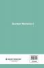 Quantum Mechanics–I