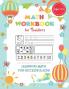 Preschool Math Workbook for Toddlers Ages 2-4: Fun Beginner Math Preschool Learning Workbook with Number Tracing Coloring Matching Activities ... 2 3 and 4 year olds and kindergarten prep