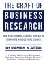 The Craft of Business Research
