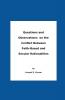 Questions And Observations On The Conflict Between Faith-Based and Secular Rationalities