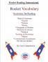 Rocket Vocabulary