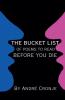 The Bucket List of Poems to Read Before You Die