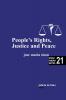 On People's Rights Justice and Peace