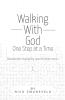 Walking With God