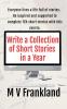 Write a Collection of Short Stories in a Year