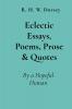 Eclectic Essays Poems Prose & Quotes