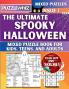 The Ultimate Spooky Halloween Mixed Puzzle Book for Kids Teens and Adults