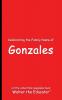 Celebrating the Family Name of Gonzales